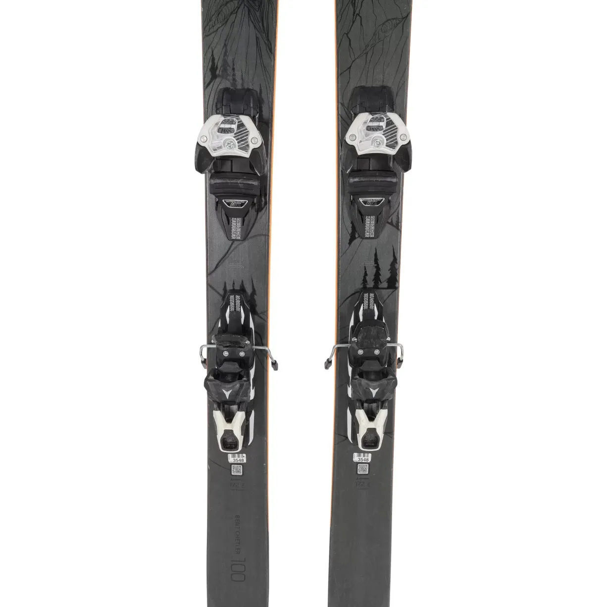 Atomic Bent Chetler 100 Skis 2019 w/ Atomic Warden 11 MNC Demo Bindings