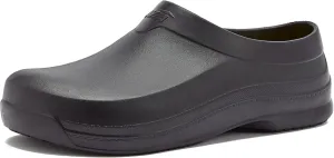 Avia Flame Men's Clogs, Slip Resistant Shoes for Men Food Service, Non Slip Restaurant and Chef Shoes Men Slip Resistant for Kitchen Work or Nursing, Black, Oil and Water Resistant Avia Flame Men's Clogs, Slip Resistant Shoes for Men Food Service, Non Slip Restaurant and Chef Shoes Men Slip Resistant for Kitchen Work or Nursing, Black, Oil and Water Resistant