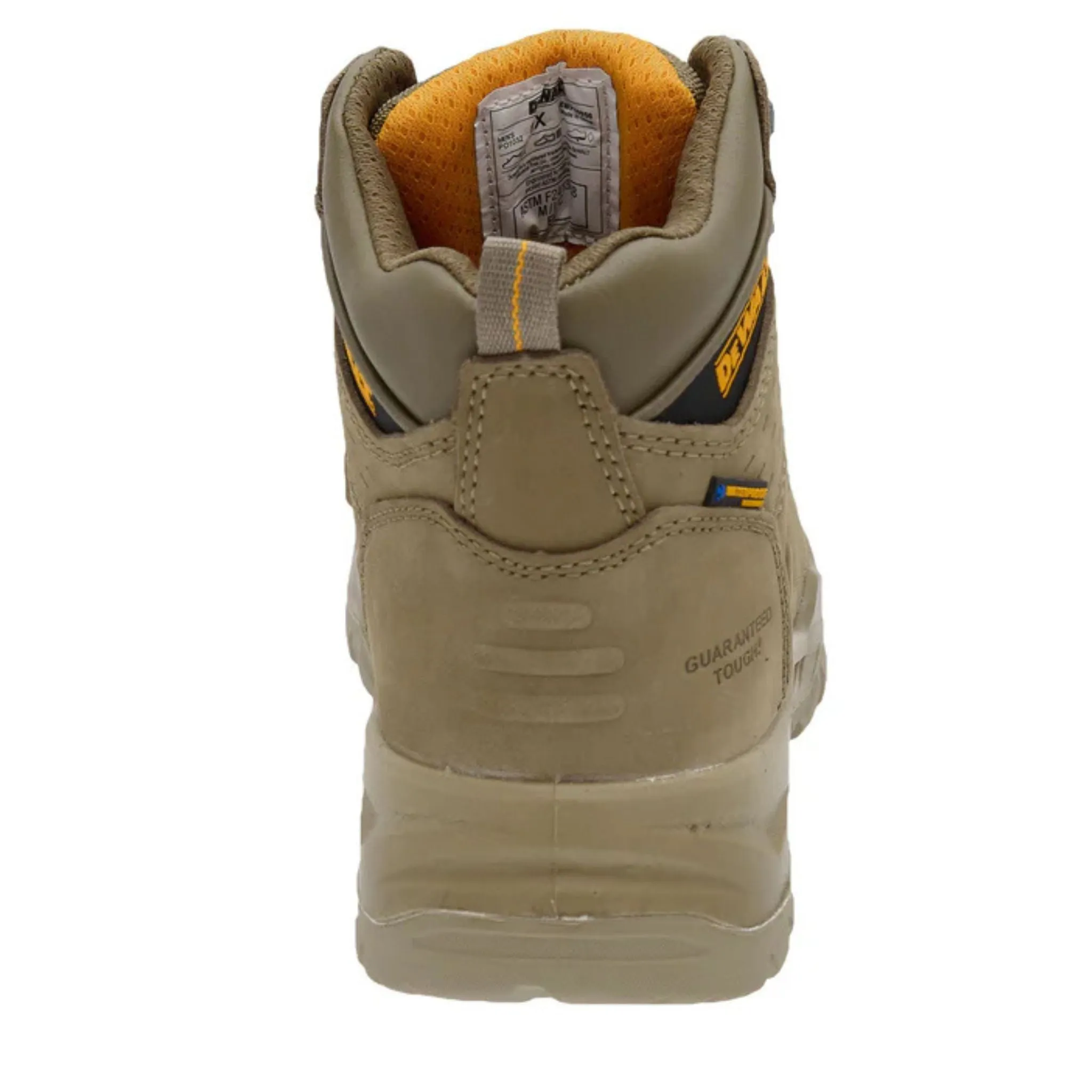 DEWALT Men's DXWP10056 Bowman Sand Waterproof Steel Safety Toe Work Boots (EXTRA WIDE)