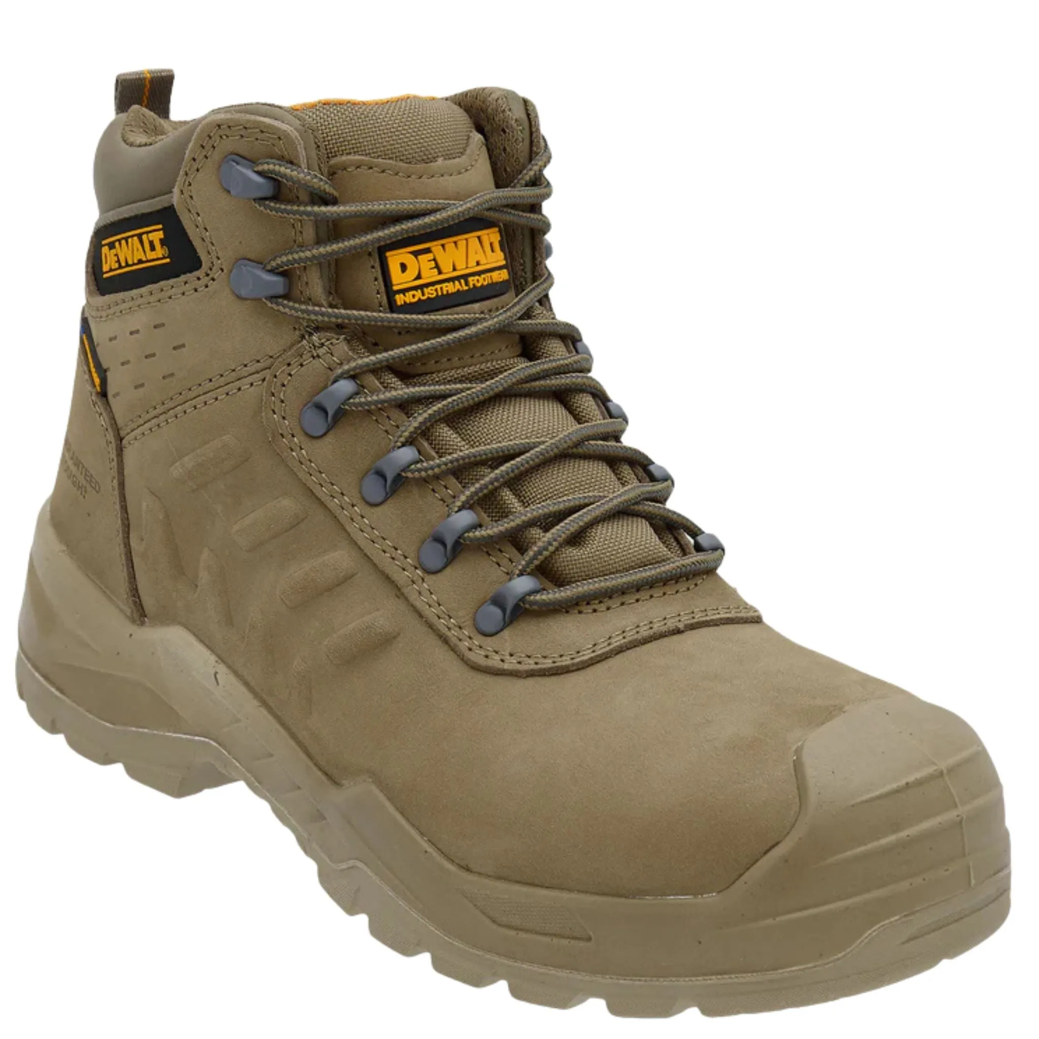 DEWALT Men's DXWP10056 Bowman Sand Waterproof Steel Safety Toe Work Boots (EXTRA WIDE)