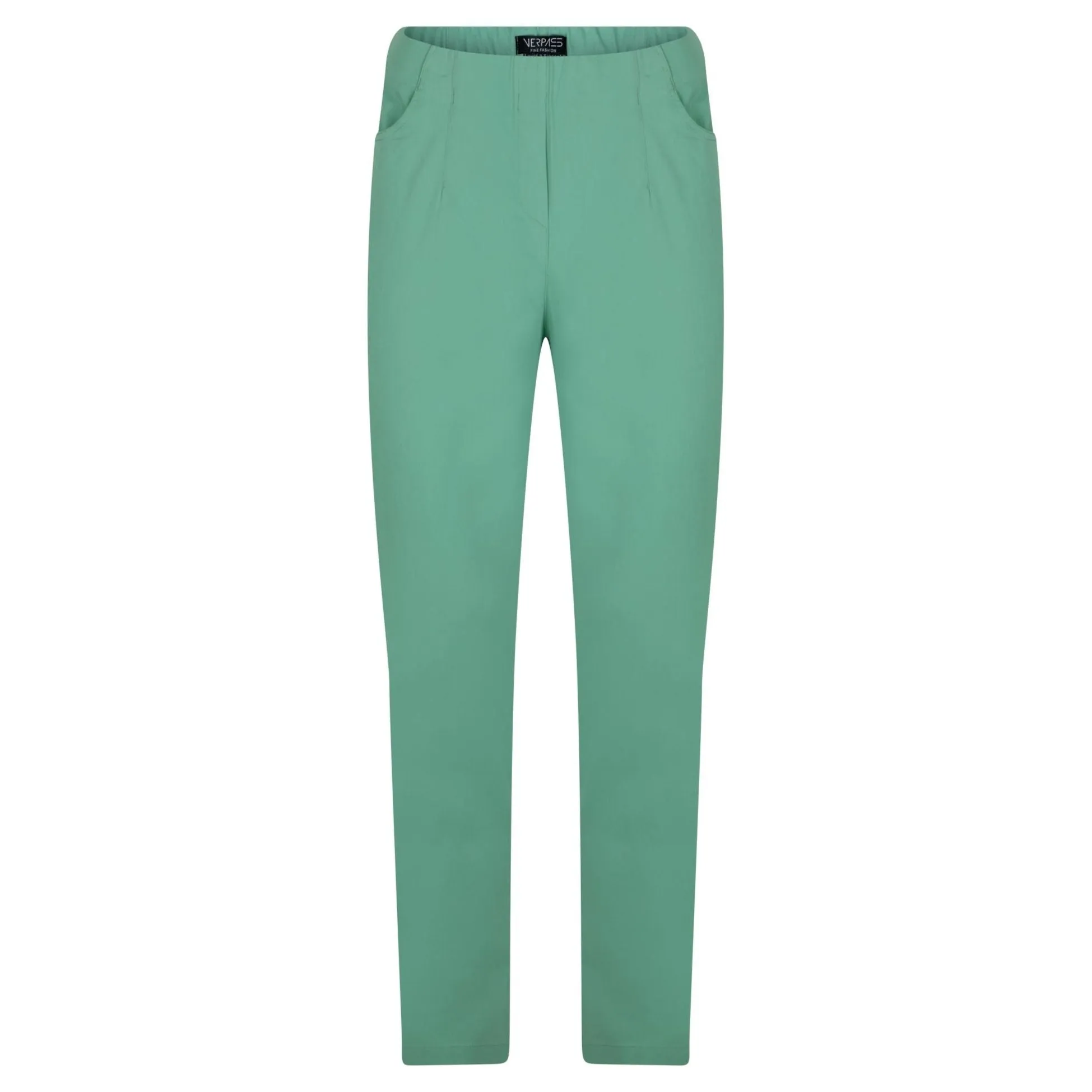 *LAST PIECE!* Trousers pocket cotton stretch aloe green