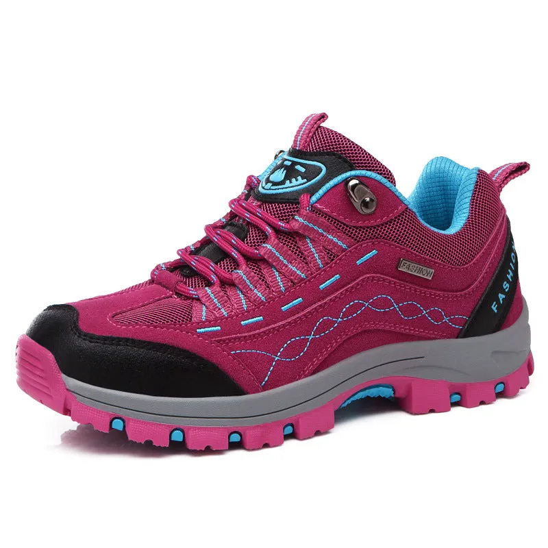 Outdoor Suede Walking Slip Resistant Casual Comfortable Sneakers