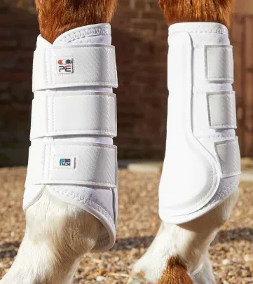 Premier Equine Carbon Air-Tech Single Locking Brushing Boots