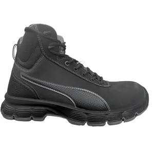 Puma Men's 630105 Condor Blk Mid Waterproof Safety Toe Metal Free Work Boots