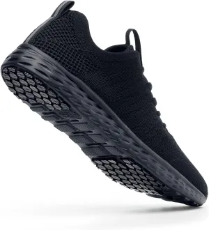 Shoes for Crews Non Slip Work Shoes for Men, Slip Resistant Food Service Sneakers, Safety Shoes for Men, Everlight Black Shoes for Crews Non Slip Work Shoes for Men, Slip Resistant Food Service Sneakers, Safety Shoes for Men, Everlight Black