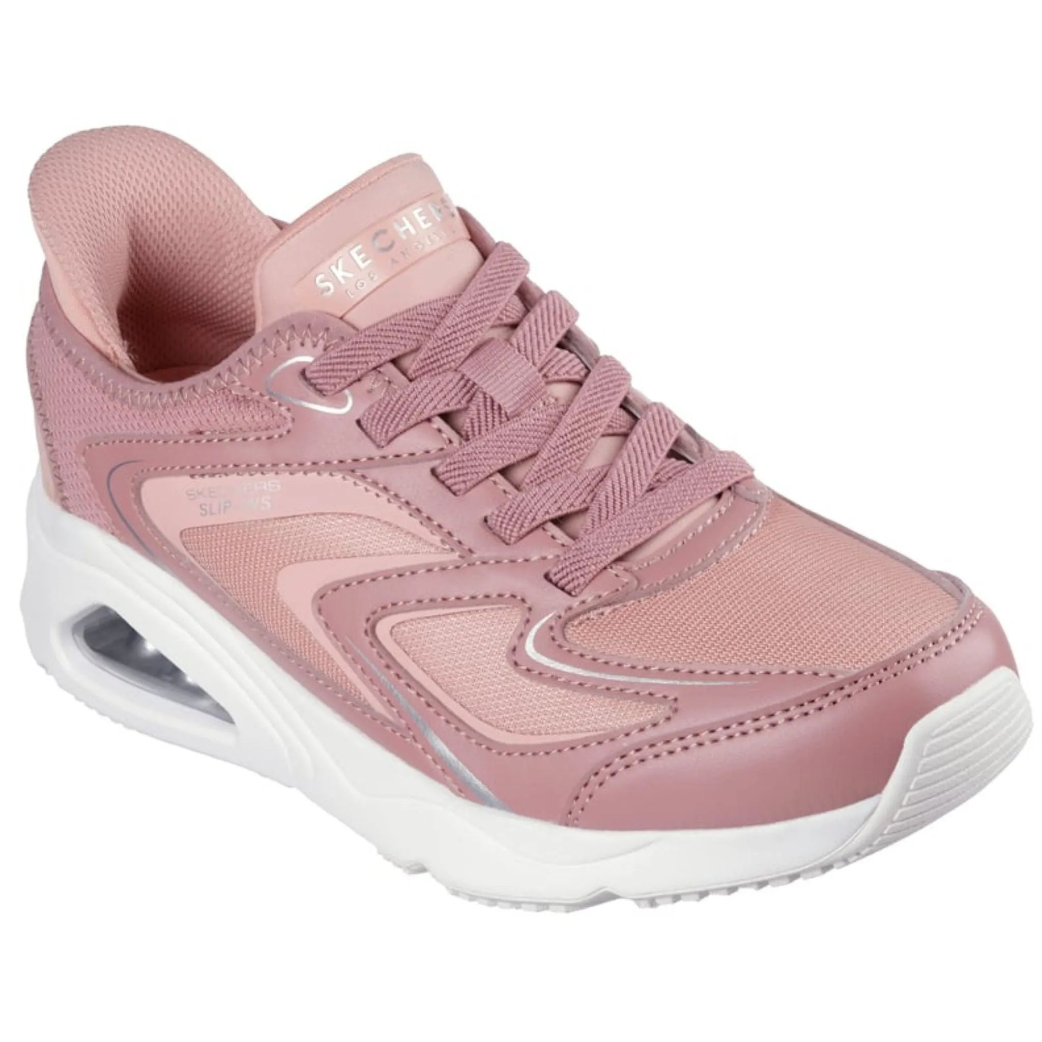Skechers Women's 177408 Tres-Air Uno-EZ-Glide Rose Slip-ins Casual Shoes