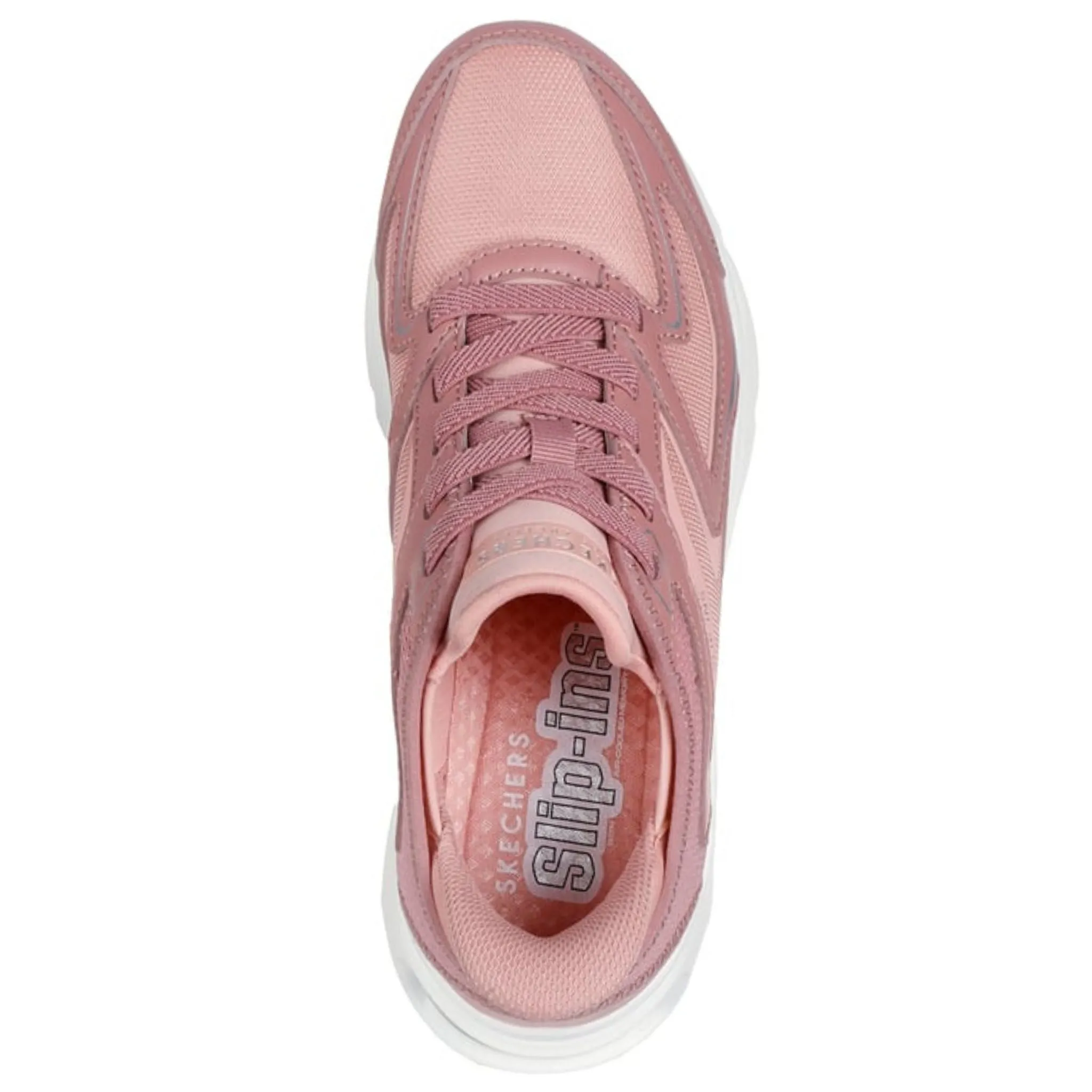 Skechers Women's 177408 Tres-Air Uno-EZ-Glide Rose Slip-ins Casual Shoes
