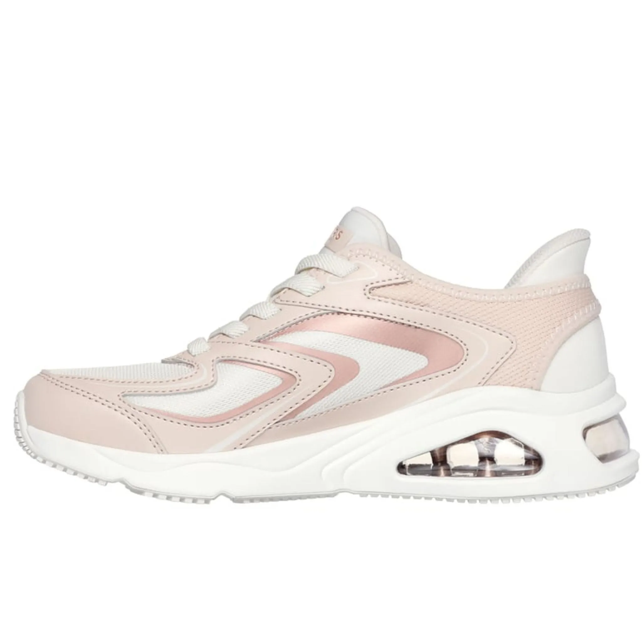 Skechers Women's 177408 Tres-Air Uno-EZ-Glide Taupe Slip-ins Casual Shoes