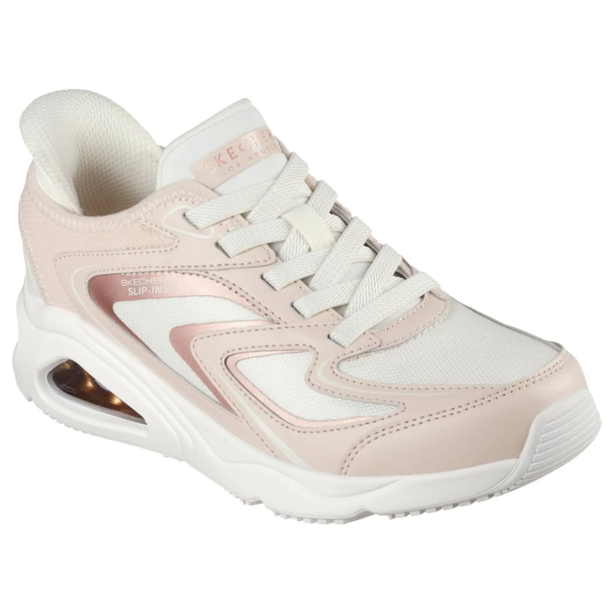 Skechers Women's 177408 Tres-Air Uno-EZ-Glide Taupe Slip-ins Casual Shoes