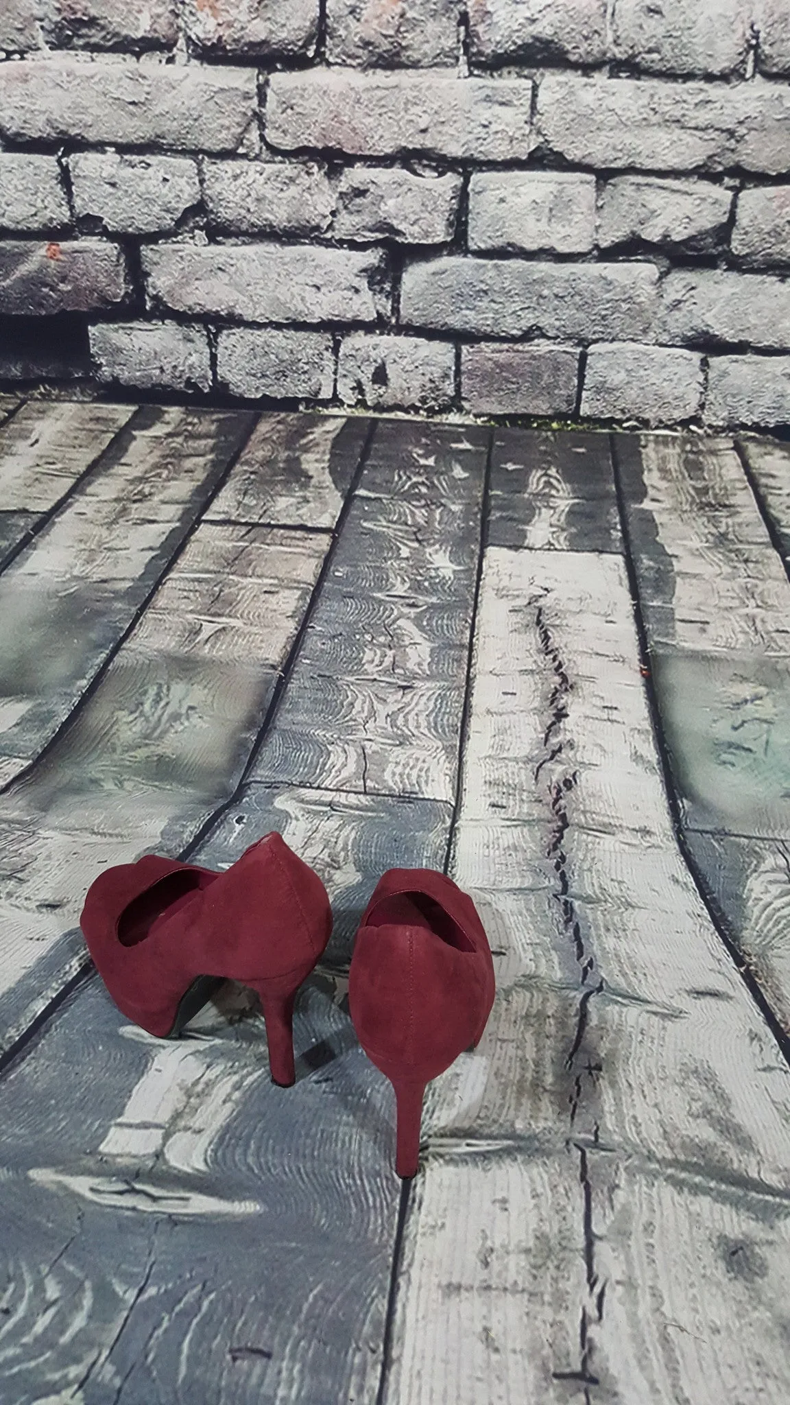 Velvet Open-Toed Platforms