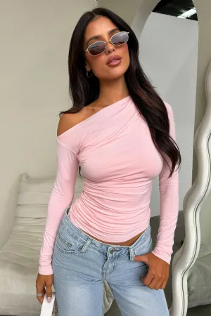 Vitani Long Sleeve Top - Pink